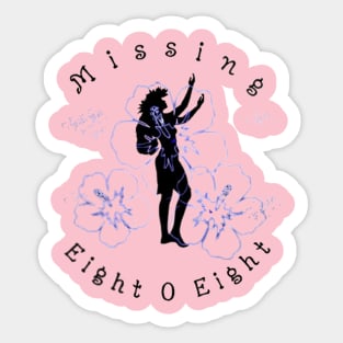 Missing 808 - Female Hula Dancer Sticker